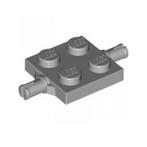 LEGO Plaatje met 2 assen 2x2 67687 (per 4 stuks) * LEGOhuis, Ophalen of Verzenden, Nieuw, Losse stenen, Lego