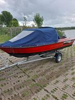 SLOEP  TOERBOOT CONSOLEBOOT MET TRAILER, Watersport en Boten, Sloepen, Ophalen, Gebruikt, Tot 10 pk, 3 tot 6 meter