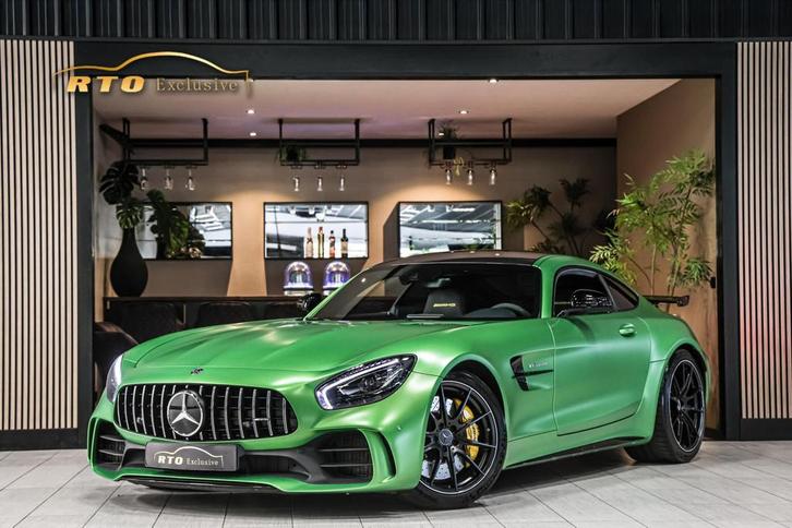 Mercedes AMG GT 4.0 R|Green Hell Magno|Carbon|Achterasbest., Auto's, Mercedes-Benz, Bedrijf, Te koop, AMG GT, ABS, Achteruitrijcamera