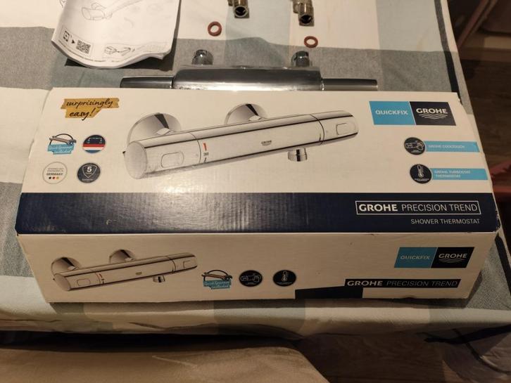 Grohe Precision Trend douchekraan met Cool Touch, Doe-het-zelf en Verbouw, Sanitair, Gebruikt, Douche, Chroom, Ophalen