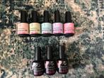 Pink Gellac Rubber Base Cover, Ophalen, Zo goed als nieuw, Overige kleuren, Handen en Nagels