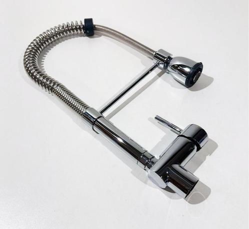RUBINETTERIA GIULINI FUTURO F6550 KEUKENKRAAN MET SPROEIER, Doe-het-zelf en Verbouw, Sanitair, Nieuw, Kraan, Chroom, Ophalen of Verzenden