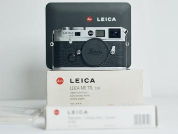 Leica M6 TTL 0.58 silver chrome beschikbaar voor biedingen