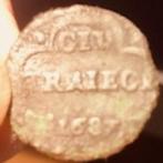 Duit provincie Utrecht jaar 1687 (bodemvondst), Ophalen of Verzenden, Vóór koninkrijk, Overige waardes, Losse munt