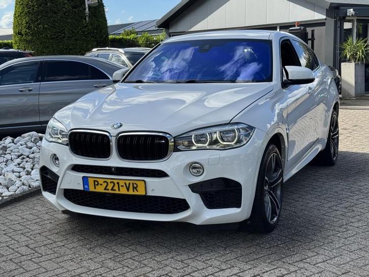 BMW X6 X6M 575PK V8 Wit 2015 Head-up Harman Kardon, Auto's, BMW, Bedrijf, Te koop, X6, 360° camera, ABS, Achteruitrijcamera, Airbags