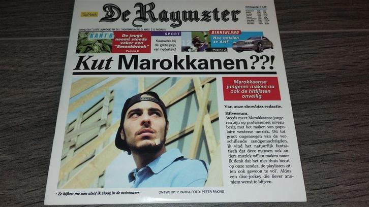 De Raymzter - Kut Marokkanen [CD Single], Cd's en Dvd's, Cd Singles, Zo goed als nieuw, Pop, Ophalen of Verzenden