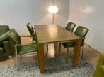 NIEUW set van 4 Leolux Cimmarone Stoelen Groen NP: €4.000, Huis en Inrichting, Stoelen, Leolux, Overige kleuren, https://www.leolux.nl/