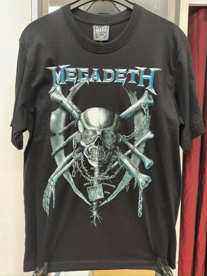 Megadeth t-shirt maat large, Kleding | Heren, T-shirts, Nieuw, Maat 52/54 (L), Zwart, Ophalen of Verzenden