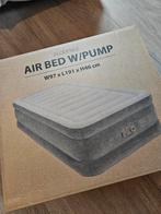 2x eenpersoons luchtbed met pomp nieuw., Ophalen of Verzenden, Ingebouwde pomp, Nieuw, 1-persoons