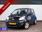 Fiat Panda 1.2 Lounge|Airco|Mist verl.|Elect ramen|Metallic, Start-stop-systeem, Gebruikt, Zwart, Bedrijf