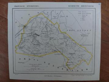 14 / Diepenheim - Kerpsel - Middendorp Litho J. Kuyper 1865 beschikbaar voor biedingen