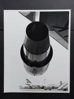 Foto van de motor van een KLM Boeing 747 (F1015), Ophalen of Verzenden, Gebruikt, Kaart, Foto of Prent