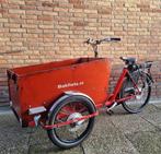 Elektrische bakfiets NIEUWE MOTOR, Fietsen en Brommers, Fietsen | Bakfietsen, 4 kinderen of meer, Gebruikt, Huif, Ophalen