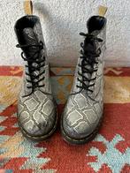 Dr Martens zilver slangenprint maat 39, Verzenden, Zo goed als nieuw, Meisje, Laarzen