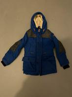 Scotch shrunk winterjas blauw met veren vulling en capuchon, Scotch Shrunk, Ophalen of Verzenden, Zo goed als nieuw, Jongen
