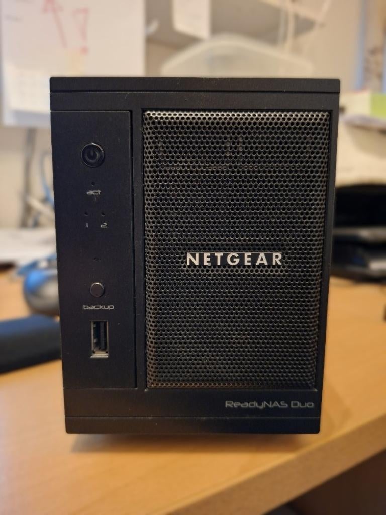 2x Netgear ReadyNas Duo v1, Computers en Software, NAS, Ophalen of Verzenden, Gebruikt