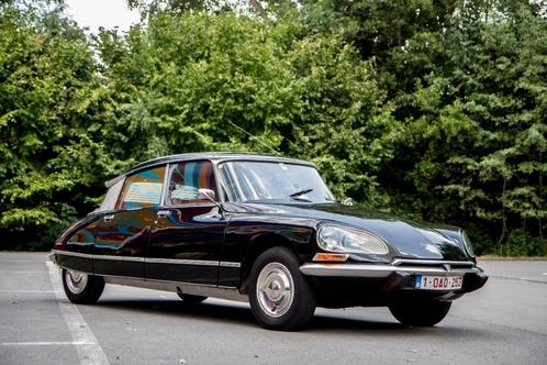 DS23 H Pallas 1972 - Uitzonderlijk originele staat, Auto's, Oldtimers, Particulier, Citroën, Benzine, Sedan, Automaat, Zwart, Bruin