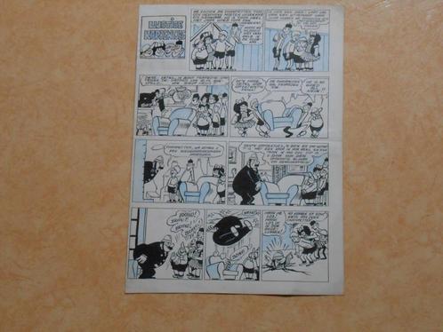 De Lustige Kapoentjes originele plaat jaren 50., Boeken, Stripboeken, Zo goed als nieuw, Eén stripboek, Ophalen of Verzenden
