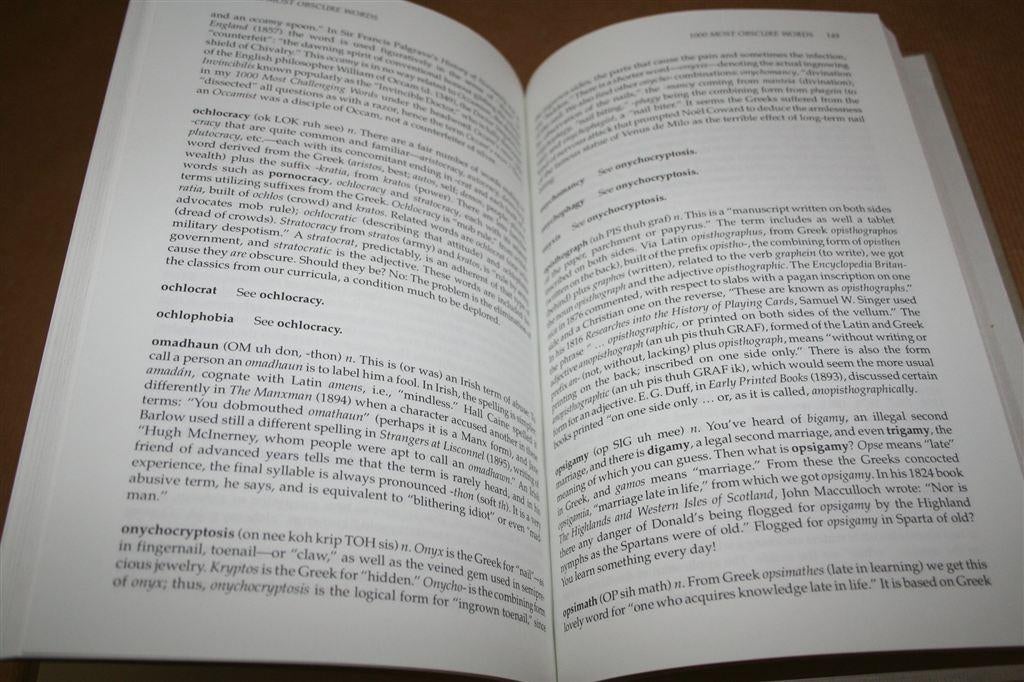 1000 Meest Obscure Engelse Woorden [1990], Boeken, Ophalen of Verzenden, Gelezen, Van Dale, Engels