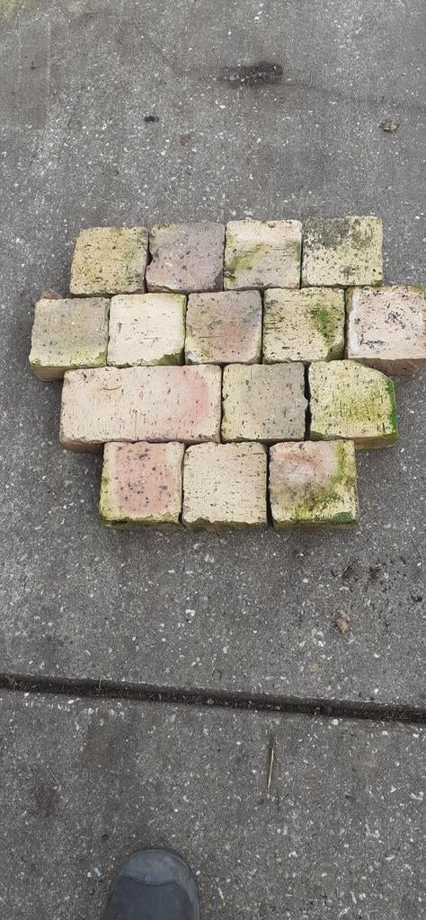 Gebakken klinkers , terras steen, Ophalen, Beton, Klinkers