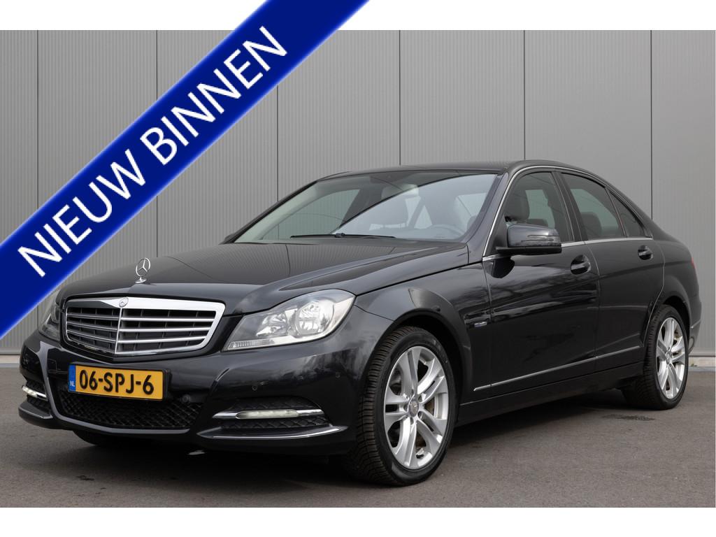 Mercedes-Benz C-Klasse 180 Business Class Avantgarde, Auto's, Mercedes-Benz, Automaat, 1796 cc, Zwart, Origineel Nederlands
