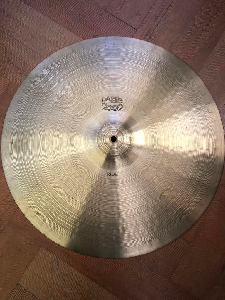 Paiste 2002 20" Black Label Ride, 2355 gram, Ophalen, Gebruikt, Overige merken