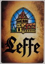 Leffe bier logo reclamebord van metaal wandbord decoratie, Ophalen of Verzenden, Nieuw, Reclamebord, Plaat of Schild, Overige merken