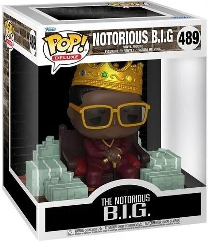 Notorious B.I.G Deluxe POP! - Notorious B.I.G. (Biggie) #489, -, -, Nieuw, Ophalen of Verzenden