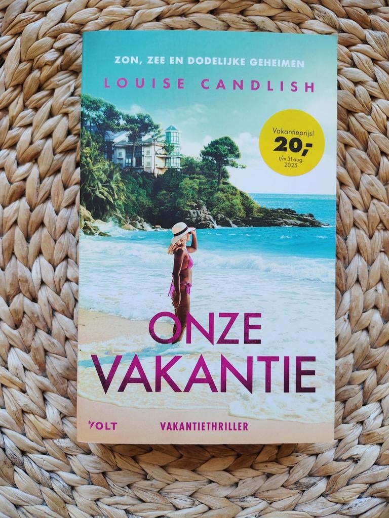 Louise Candlish - Onze vakantie, Ophalen of Verzenden, Zo goed als nieuw