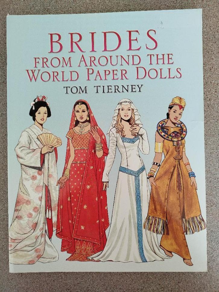 Aankleedpoppen Bruiden van de wereld, Verzamelen, Poppen, Zo goed als nieuw, Overige typen, Ophalen of Verzenden