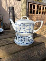 Jäger Saks theepot met deksel en warmhoudstoof, Ophalen of Verzenden