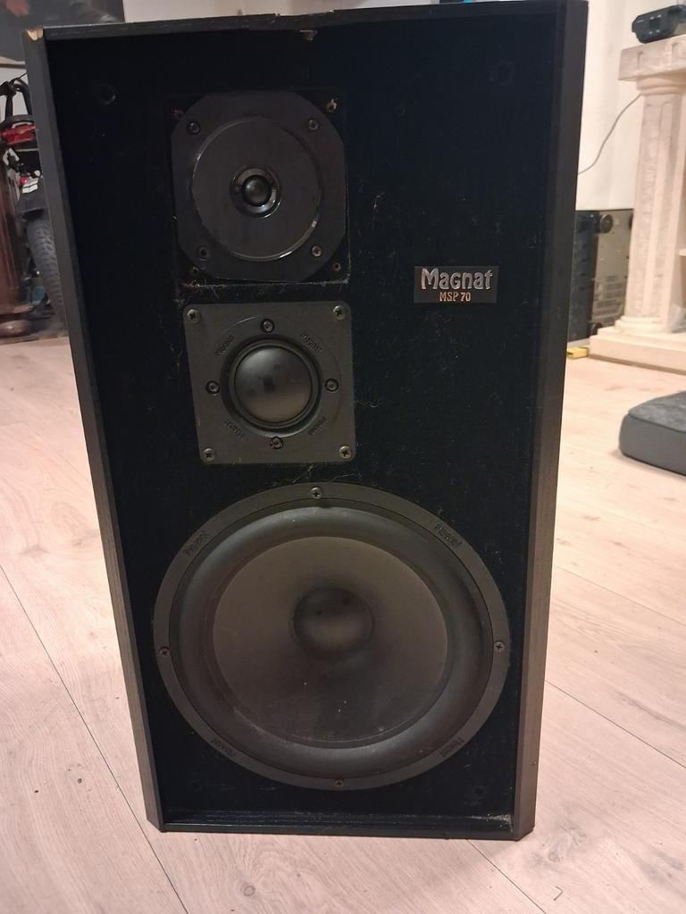 Magnat MSP 70 luidspreker, Ophalen of Verzenden, 120 watt of meer, Front, Rear of Stereo speakers, Magnat
