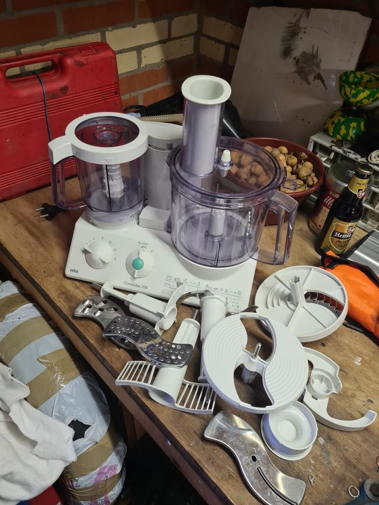 Braun combimax 700, Ophalen of Verzenden, Zo goed als nieuw, 3 snelheden of meer