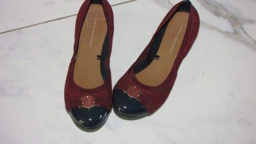 37 TOMMY HILFIGER flatjes, Kleding | Dames, Pumps, Overige kleuren, Ophalen of Verzenden, Zo goed als nieuw