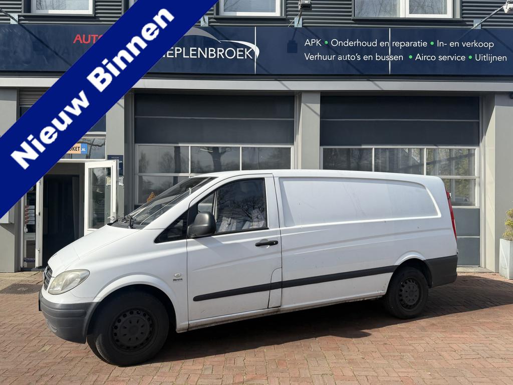 Mercedes-Benz Vito 109 CDI 343 DC standaard Bj 2007 Trekhaak, Auto's, Gebruikt, 4 cilinders, Wit, Bedrijf