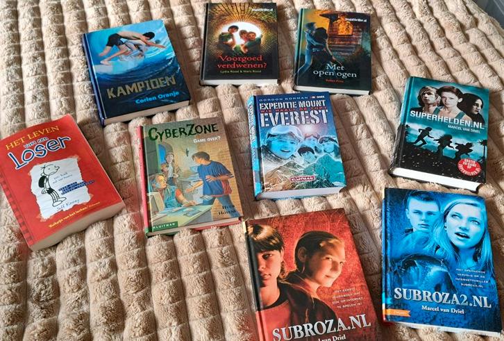 Jeugd/tienerboeken. 9 stuks, Boeken, Kinderboeken | Jeugd | 10 tot 12 jaar, Gelezen, Ophalen of Verzenden