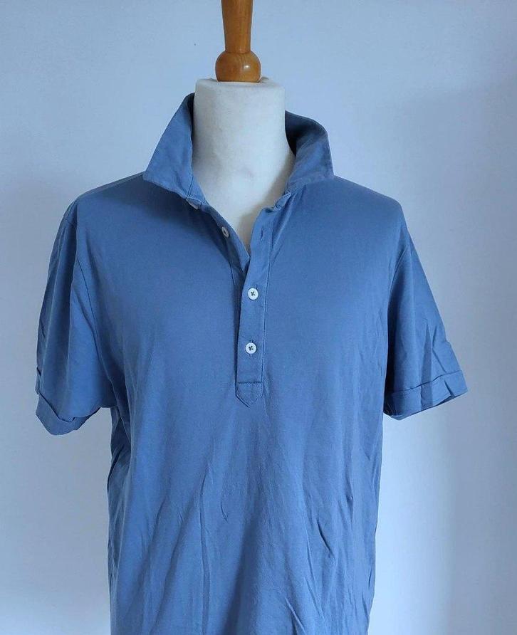 Ramsey polo in maat L, Kleding | Heren, Polo's, Nieuw, Maat 52/54 (L), Blauw, Verzenden