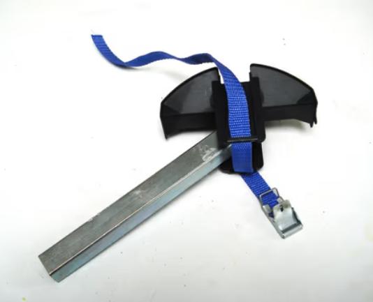 Twinny Load Classic fietsendrager onderdelen wielgoot + riem, Auto diversen, Fietsendragers, Zo goed als nieuw, Fietsendrager-accessoire