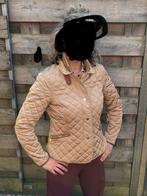 Massimo Dutti dames jas beige gewatteerd, Ophalen of Verzenden, Gedragen, Maat 38/40 (M), Beige