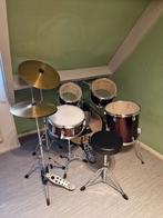 Millenium Focus 18 Drum Set Red drumstel, Ophalen, Zo goed als nieuw, Overige merken