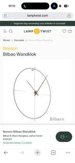 Grote Nomon Bilbao wandklok, Ophalen of Verzenden, Gebruikt, Analoog, Wandklok