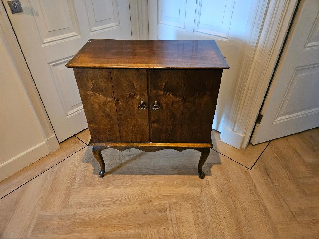 Retro dressoir / Kastje voor LP's, Ophalen, Gebruikt, Klassiek Retro, 50 tot 100 cm