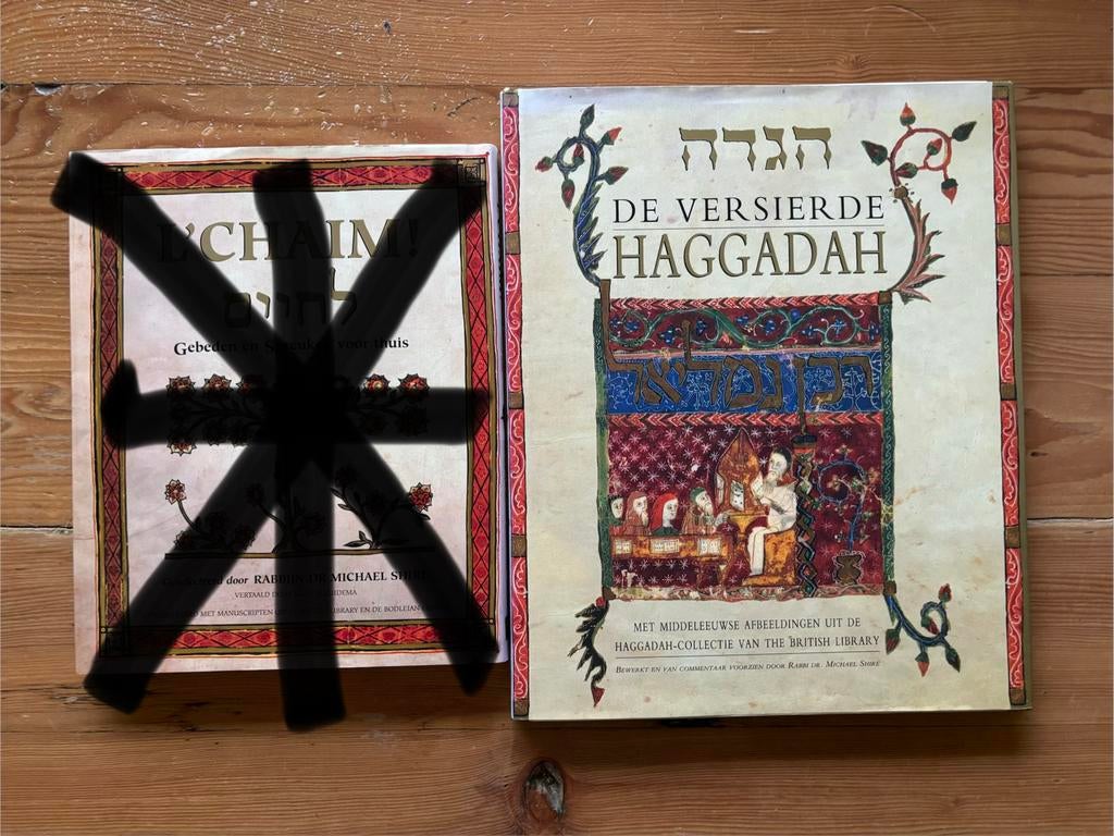 De versierde Haggadah - Dr Michael Shire, Boeken, Ophalen of Verzenden, Gelezen