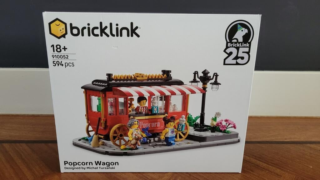 Lego Bricklink 910052 Popcorn Wagon - Nieuw, Ophalen of Verzenden, Nieuw, Complete set, Lego