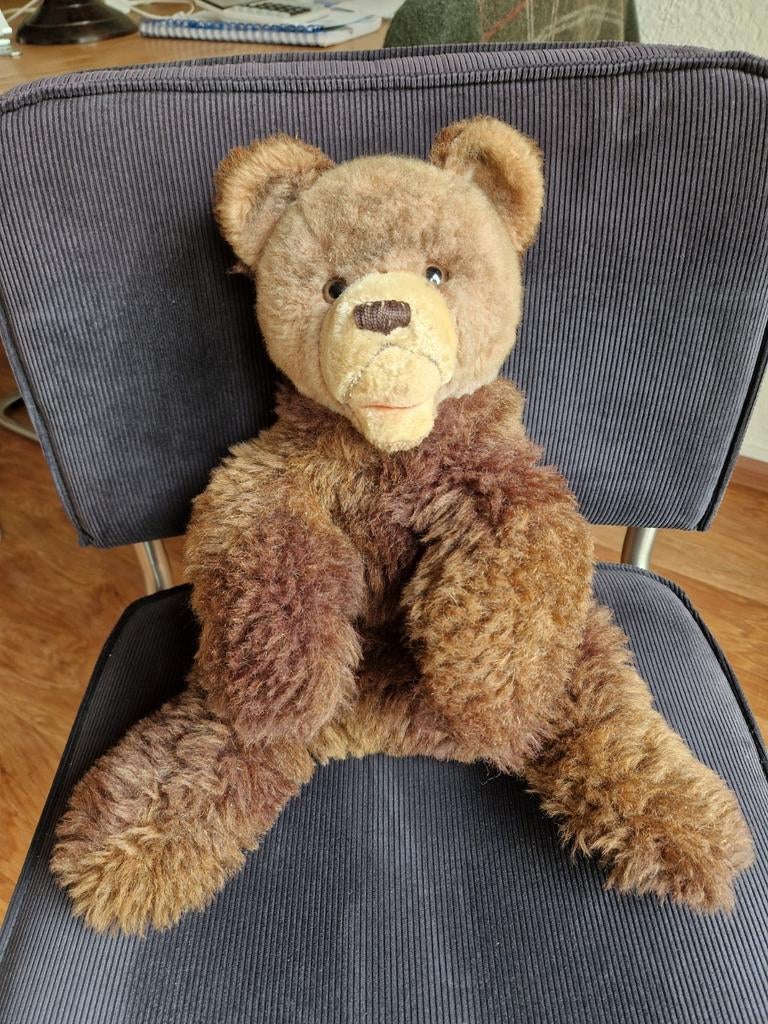 Steiff Molly teddy 1975, Ophalen of Verzenden, Zo goed als nieuw, Stoffen beer, Steiff