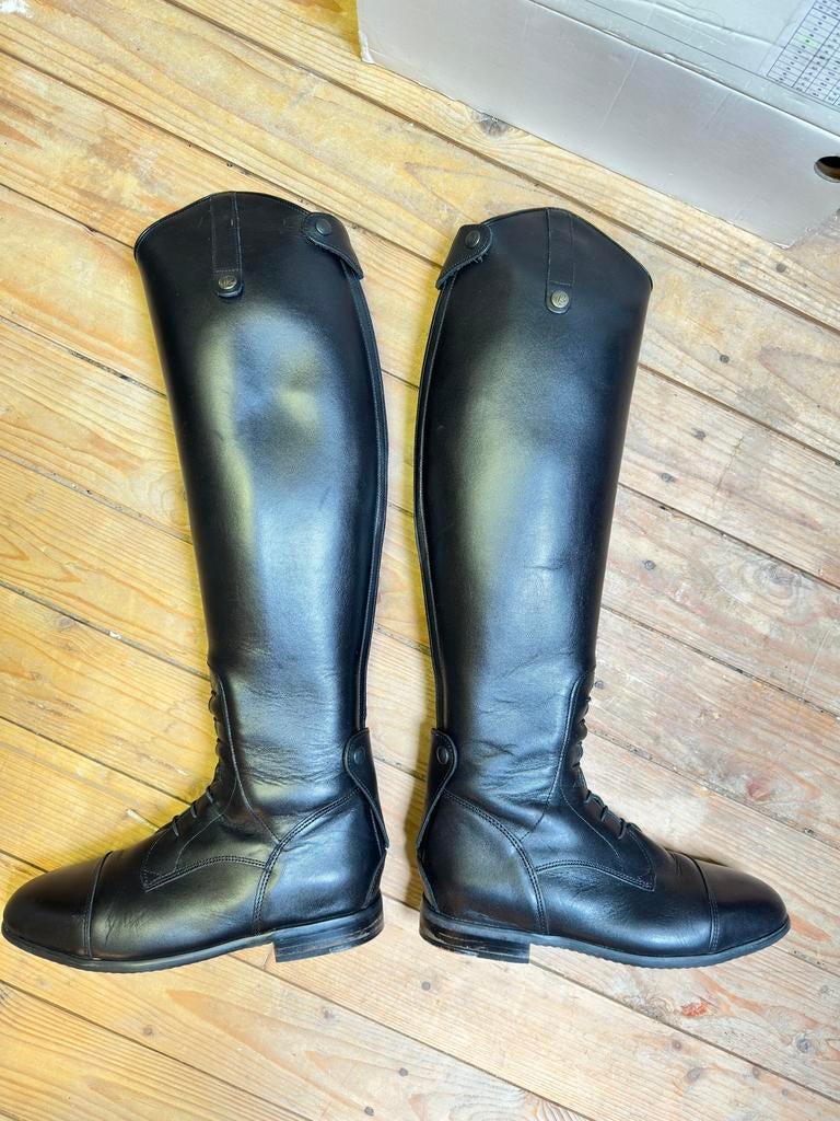 Kalfsleren paardrijlaarzen 39-49-35, Dieren en Toebehoren, Paardrijkleding, Ophalen of Verzenden, Zo goed als nieuw, Dressuur