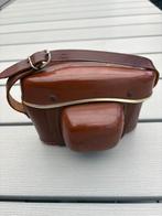 Vintage AGFA Click II Camera met lederen tas, Ophalen of Verzenden, Gebruikt, Compact