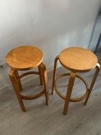 Ikea barkrukken frosta Alvar Aalto stijl set van twee stuks, Huis en Inrichting, Barkrukken, 60 tot 90 cm, Ophalen of Verzenden