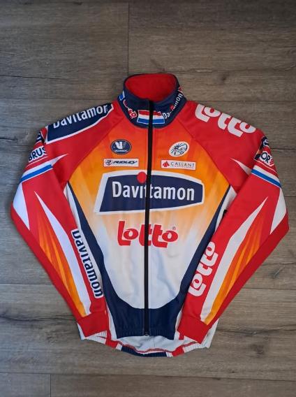 Wielershirt Davitamon Lotto 2005, Gebruikt, Vermarc, Bovenkleding, Heren