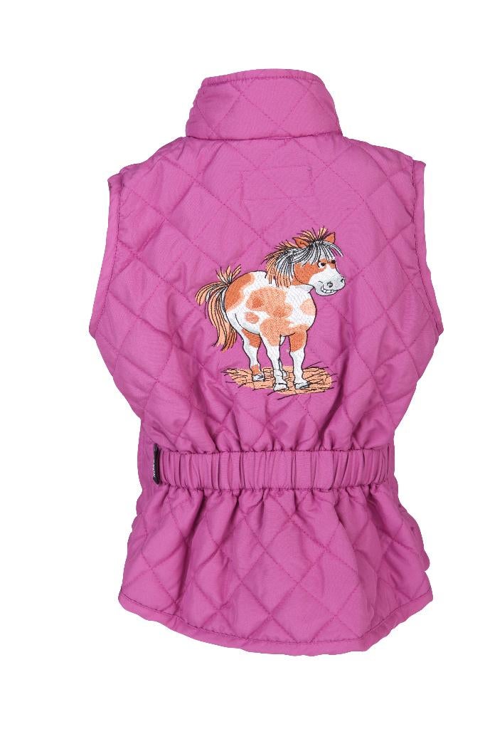 Cyclam paars Horka Mini Rider bodywarmer maat 122, Kinderen, Dressuur, Nieuw, Ophalen of Verzenden